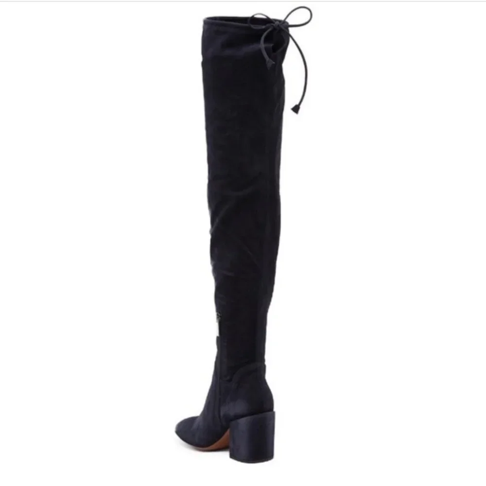 NWOB Aquatalia Florencia Over the Knee Suede Boots